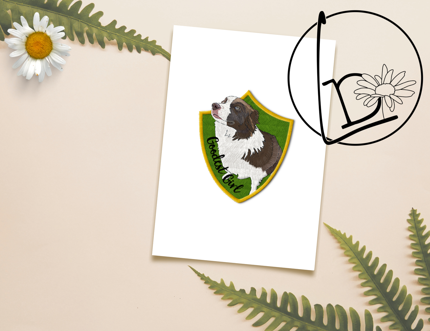 Pup Patch Custom Pet Portrait