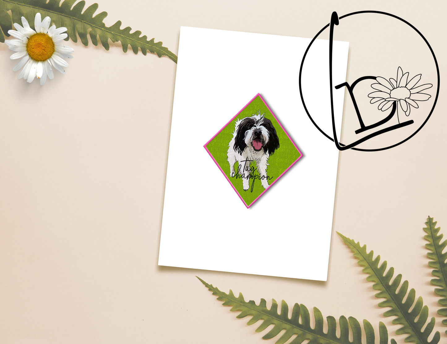 Pup Patch Custom Pet Portrait