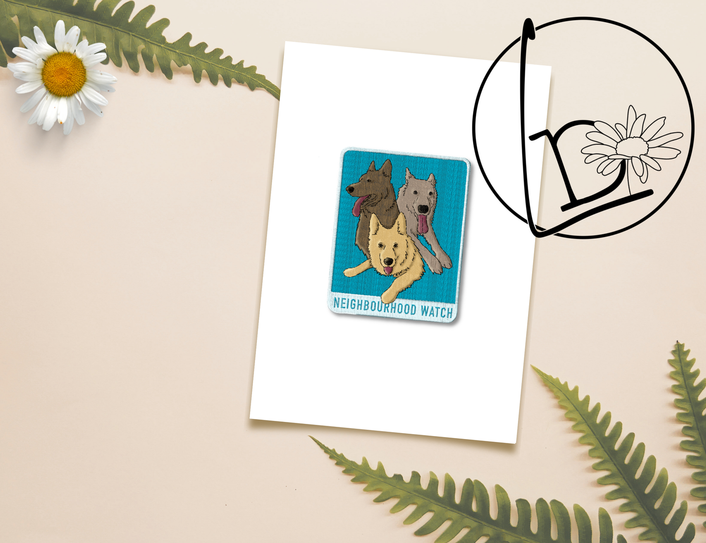 Pup Patch Custom Pet Portrait