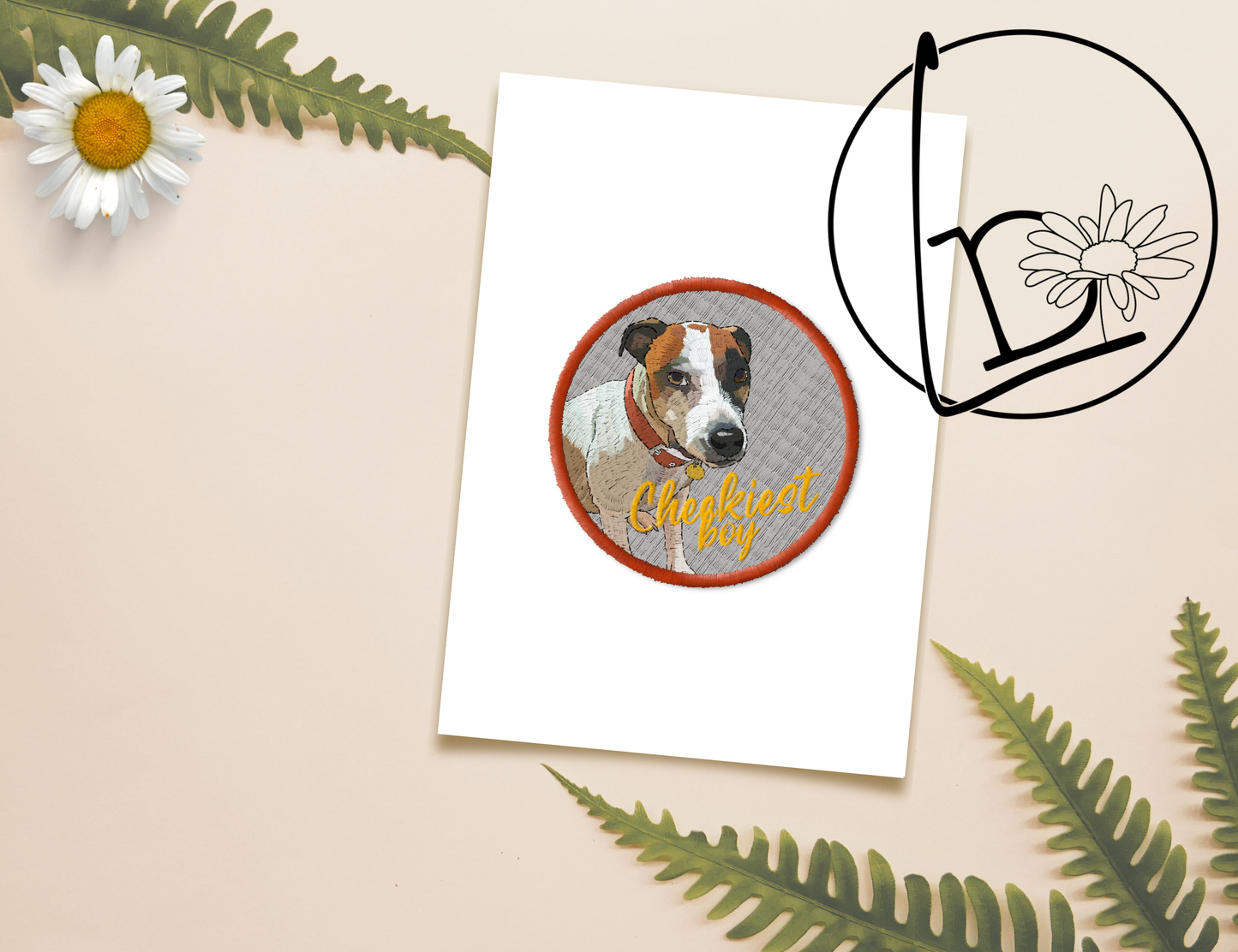 Pup Patch Custom Pet Portrait