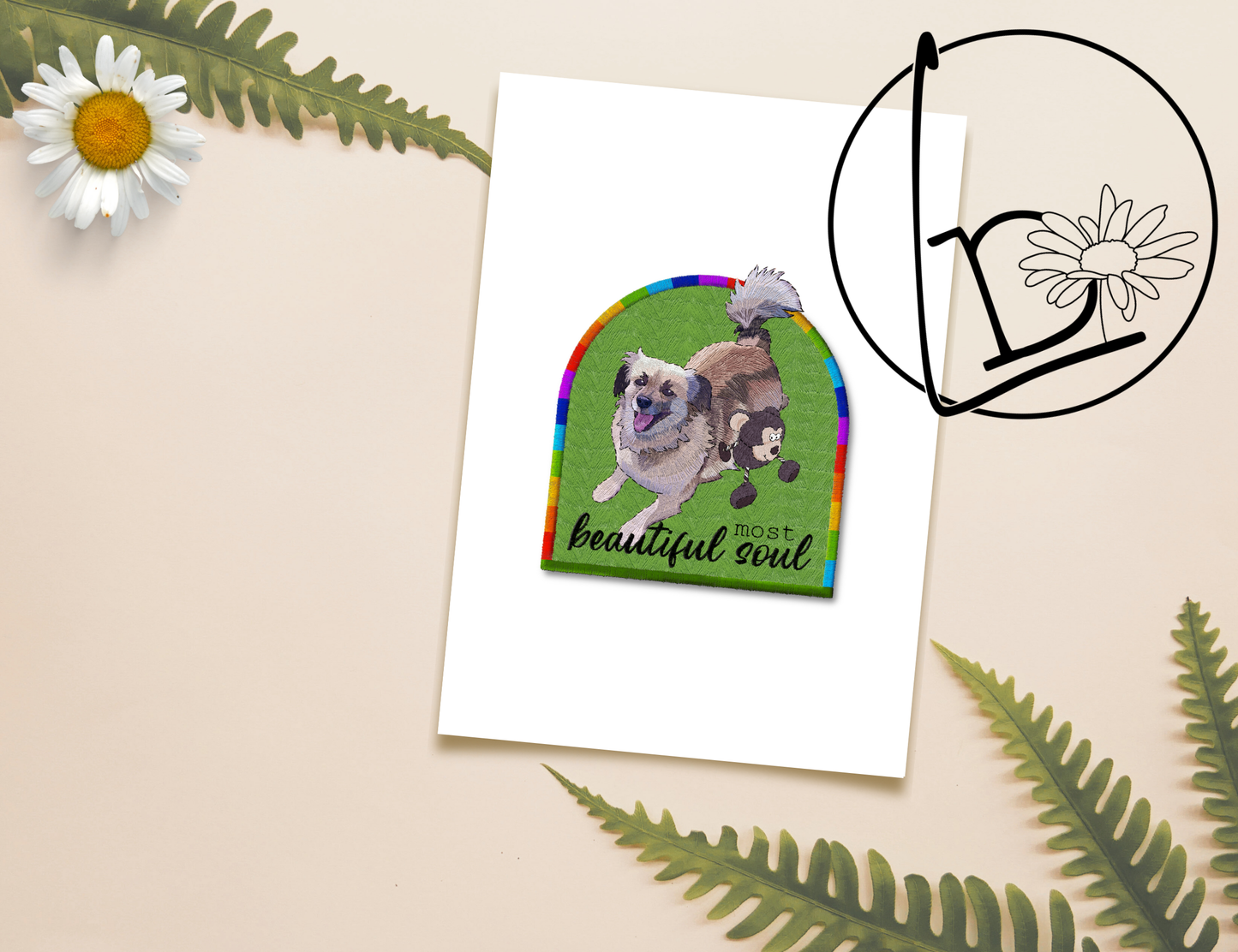 Pup Patch Custom Pet Portrait