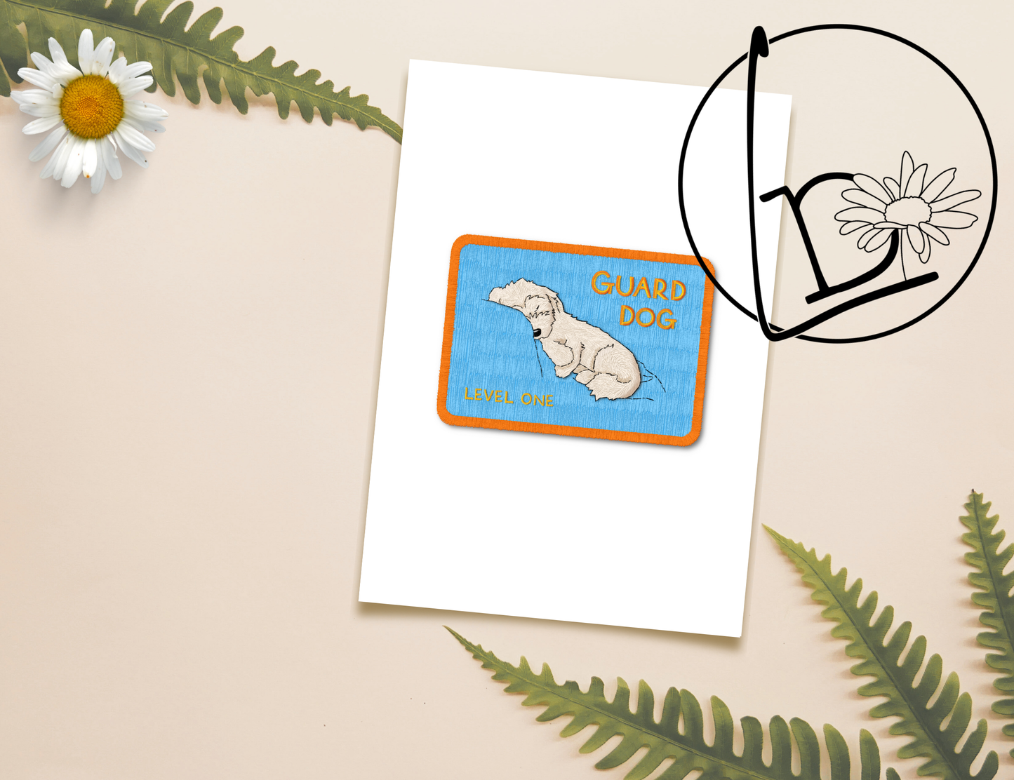 Pup Patch Custom Pet Portrait