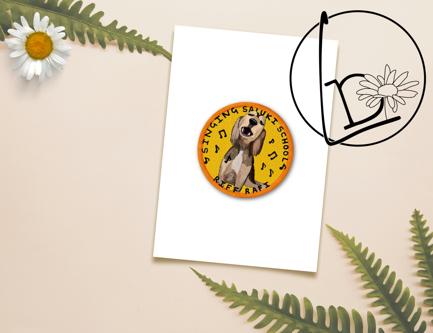 Pup Patch Custom Pet Portrait