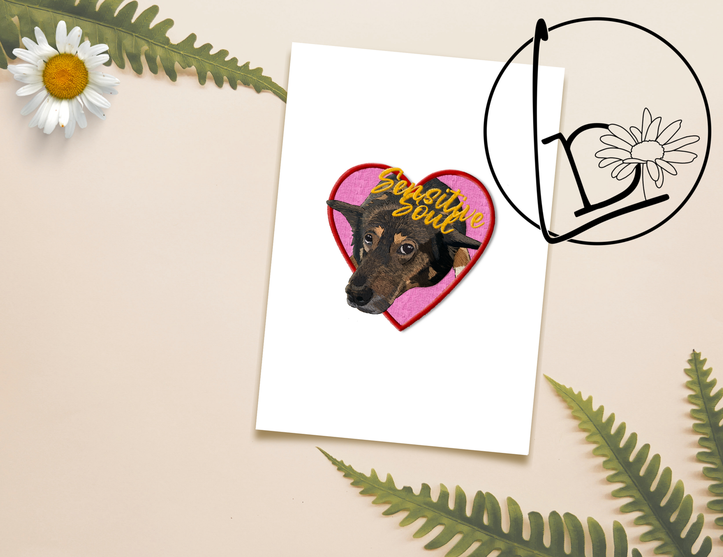 Pup Patch Custom Pet Portrait