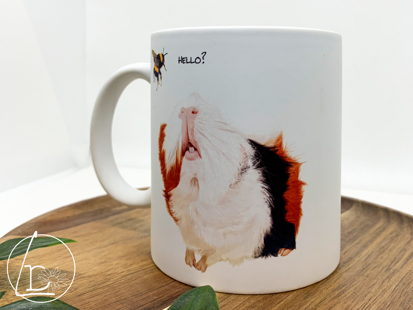 "Hello Mr Bumble" Guinea Pig Mug