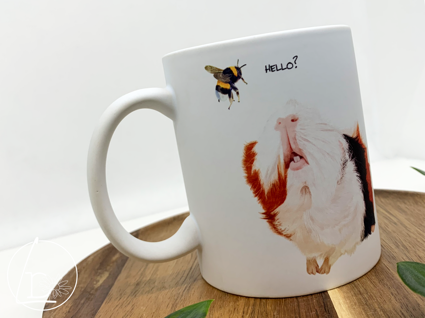 "Hello Mr Bumble" Guinea Pig Mug