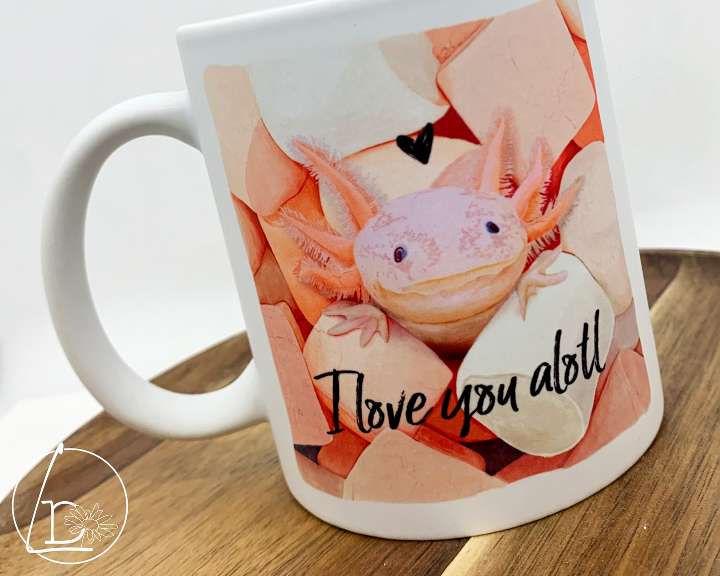 "Love You Alotl" Axolotl Mug