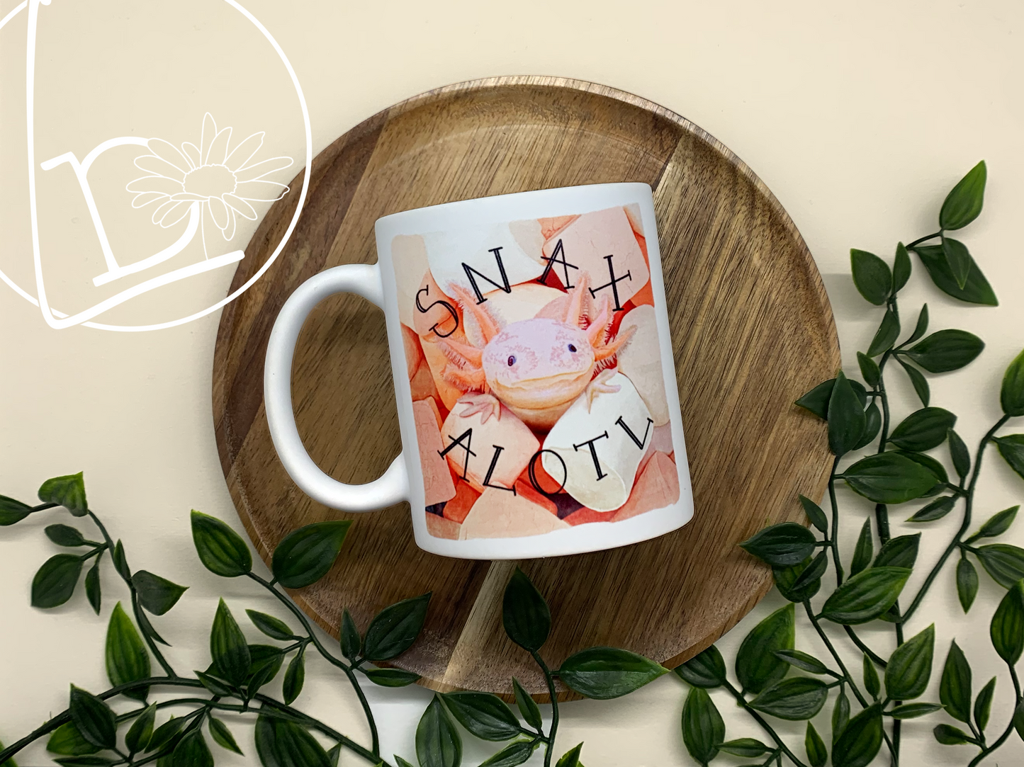 "Snaxalotl" Axolotl Mug