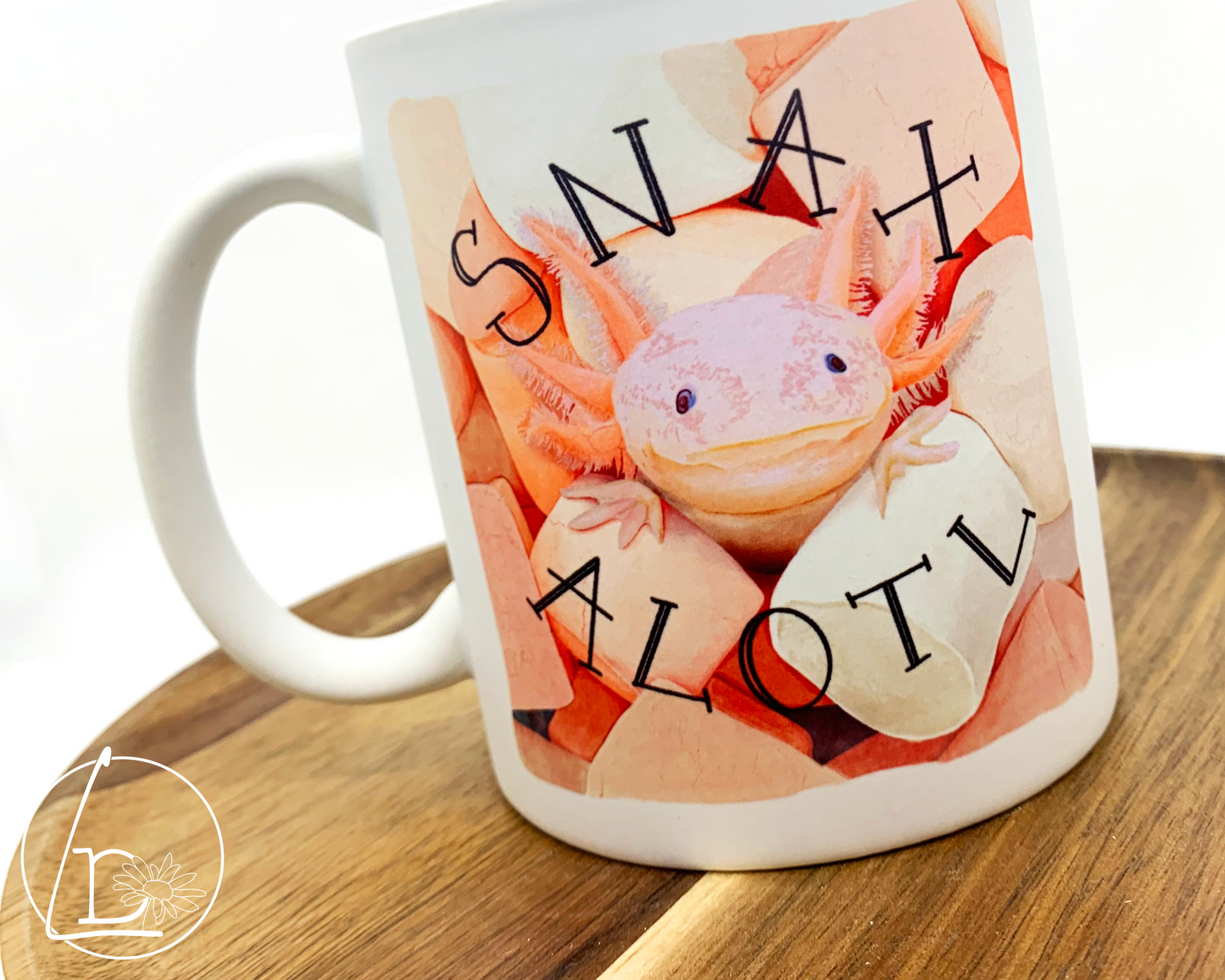 "Snaxalotl" Axolotl Mug