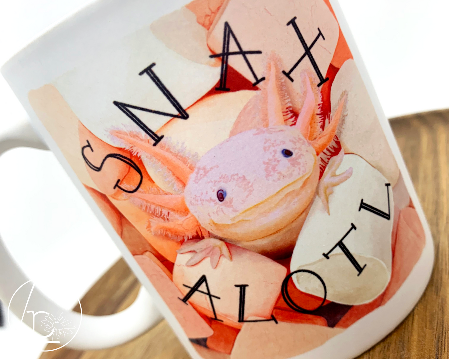 "Snaxalotl" Axolotl Mug