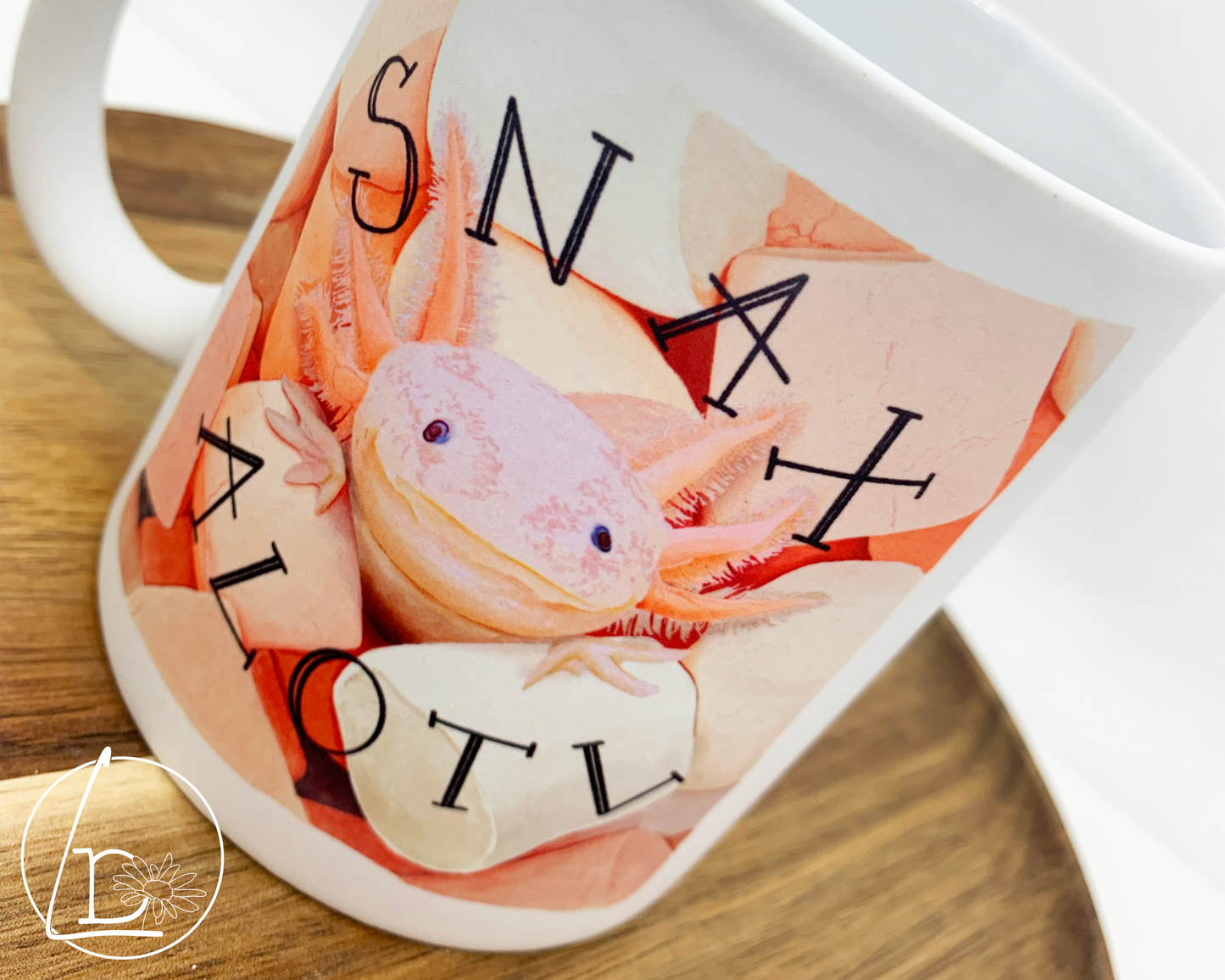 "Snaxalotl" Axolotl Mug