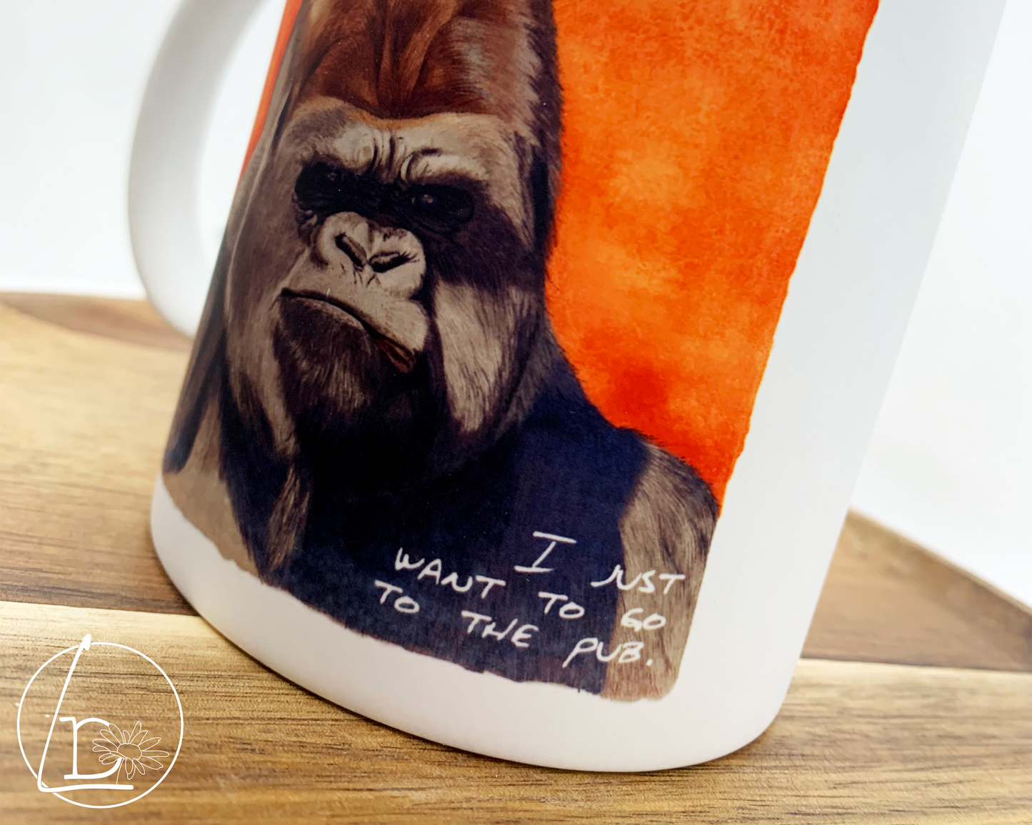 "Pub?" Gorilla Mug