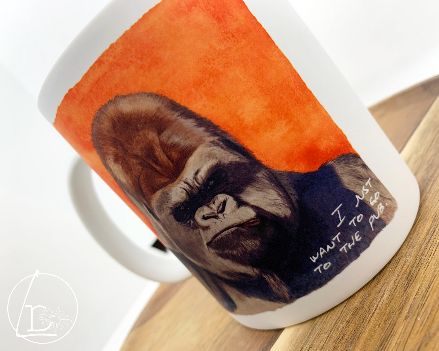 "Pub?" Gorilla Mug